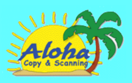 Aloha Copy & Scanning Logo