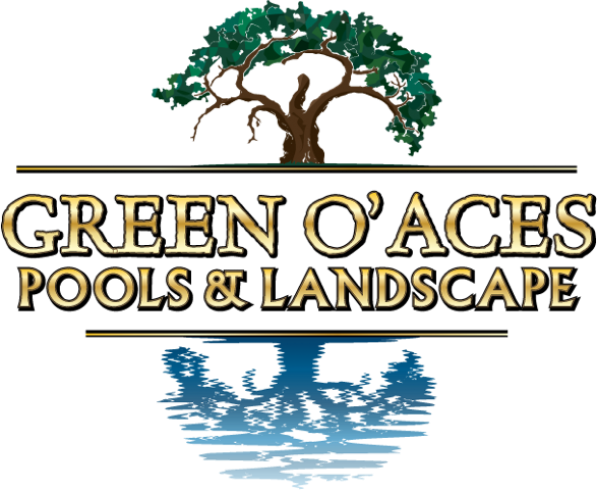 Green O'Aces Pools & Landscape Logo