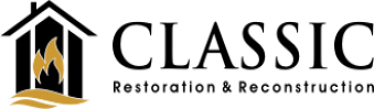 Classic Restoration and Reconstruction Logo