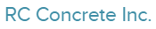 RC Concrete Inc.  Logo