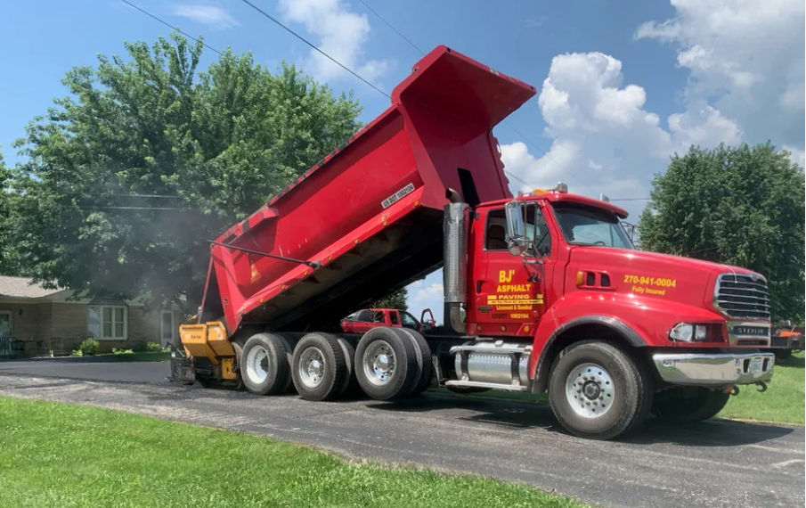 BJ's Asphalt Paving Logo