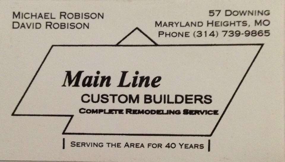 Main Line Custom Builders Logo