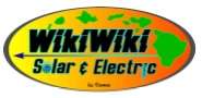 Wikiwiki Solar and Electric LLC Logo
