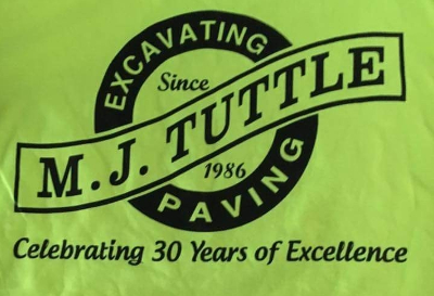 M.J. Tuttle Excavating & Paving Logo