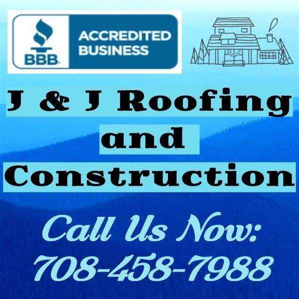 J & J Roofing & Construction Logo