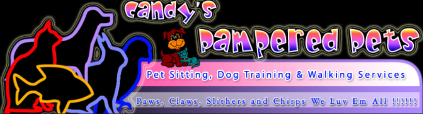 Candy's Pampered Pets Logo