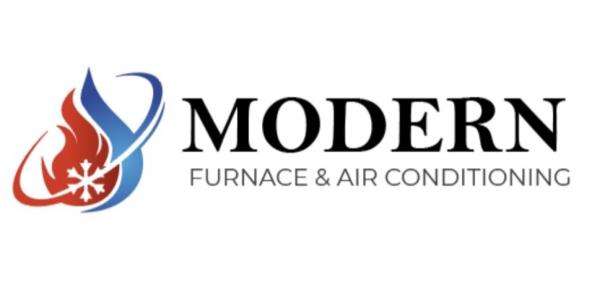 Modern Furnace and Air Conditioning Logo