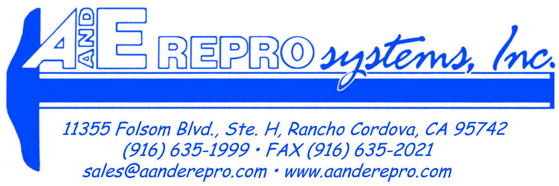 A & E Repro Systems, Inc. Logo