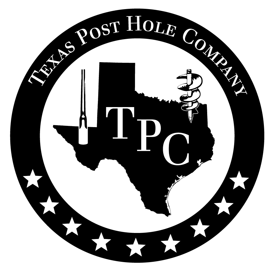Texas Post Hole Company  Logo