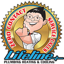 Lifeline Plumbing, Heating & Cooling Logo