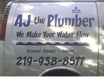 AJ The Plumber Logo