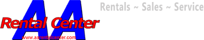 AA Rental Center Logo