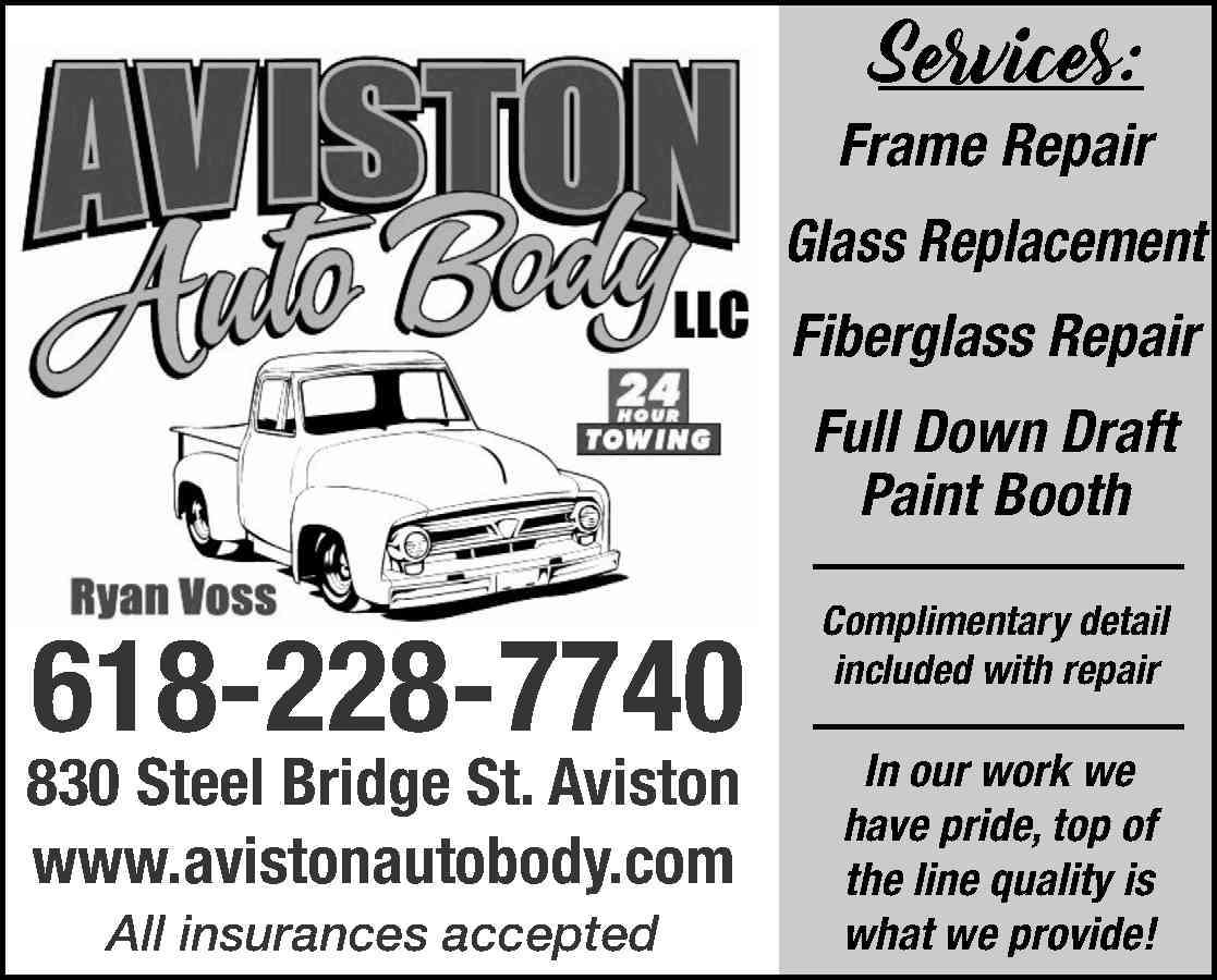Aviston Auto Body Logo
