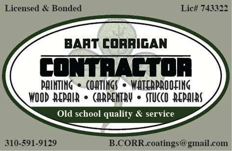 Bartley Corrigan Contractor Roofing and Contractor Logo