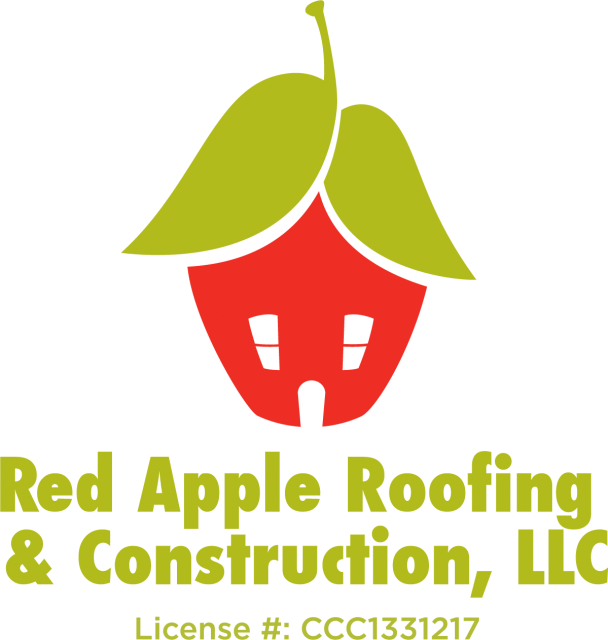 Red Apple Roofing and Construction LLC Logo
