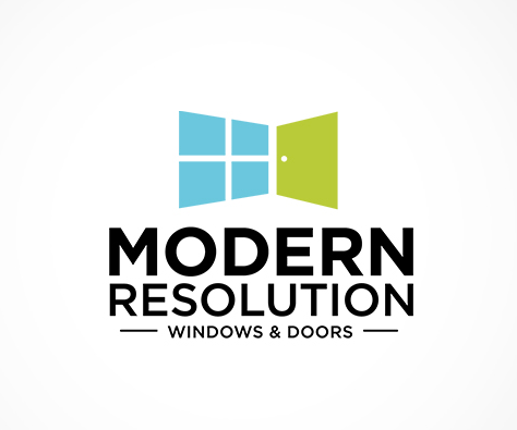 Modern Resolution Windows and Doors Logo