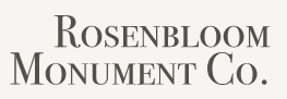 Rosenbloom Monument Co. Logo
