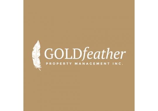 PMI GOLDfeather Property Management Services Logo