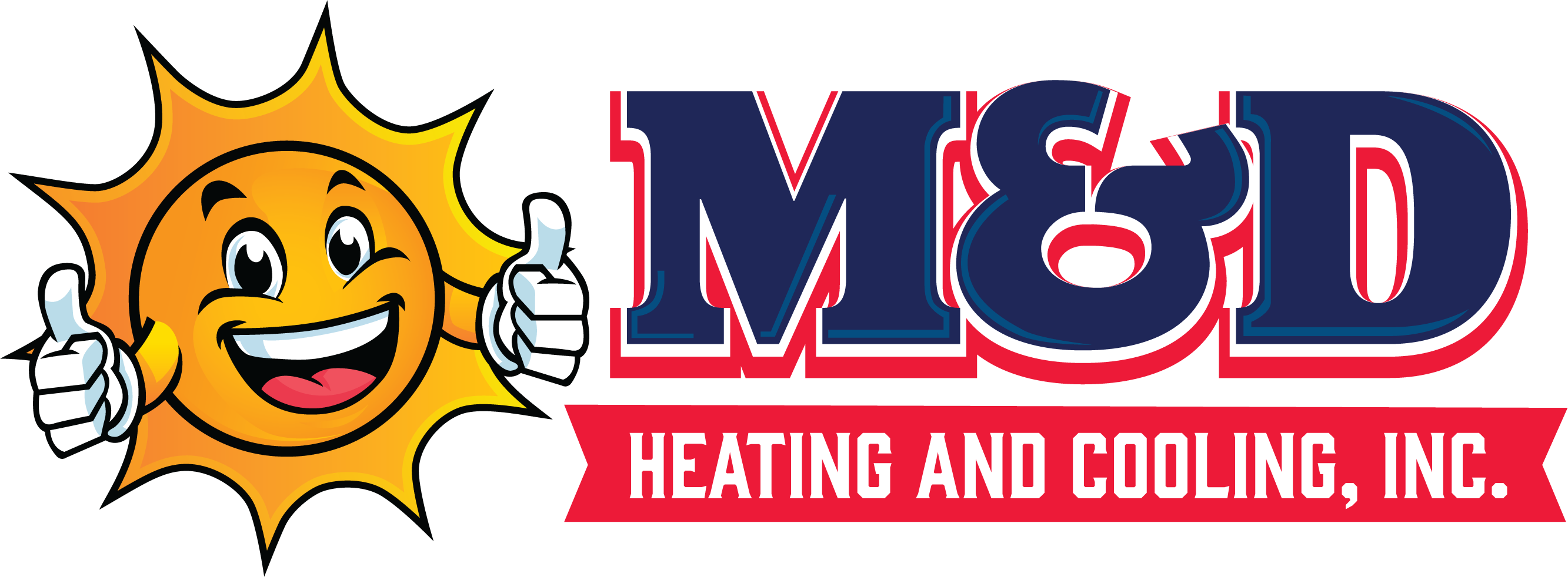 M & D Heating and Cooling, Inc. Logo