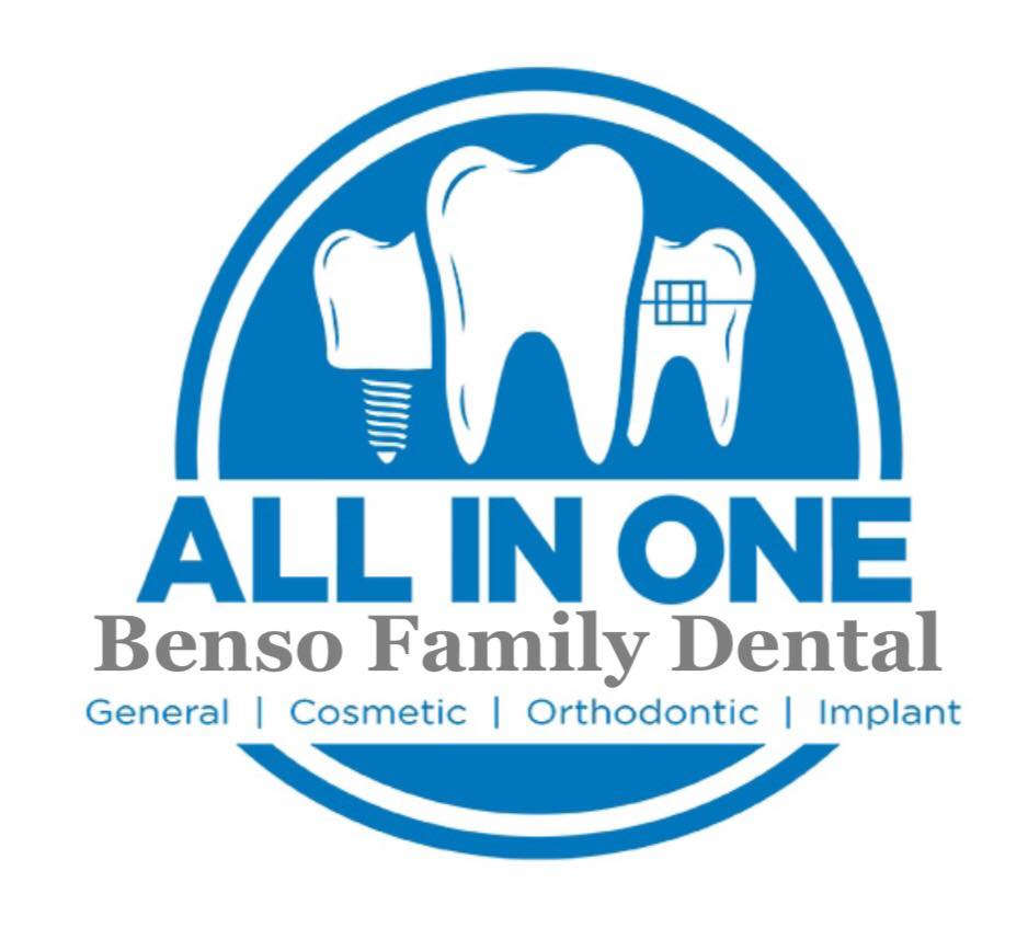 All in One Benso Family Dental Logo