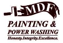 MDF Painting & Power Washing, LLC Logo