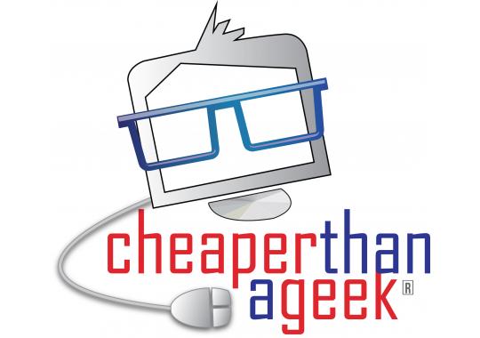 Cheaper Than A Geek Logo