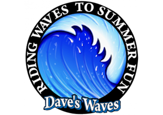 Dave's Waves Pool Contractor Logo