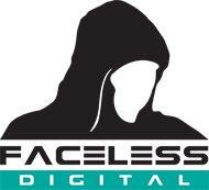 Faceless Digital Logo