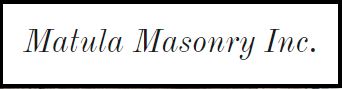 Matula Masonry, Inc. Logo