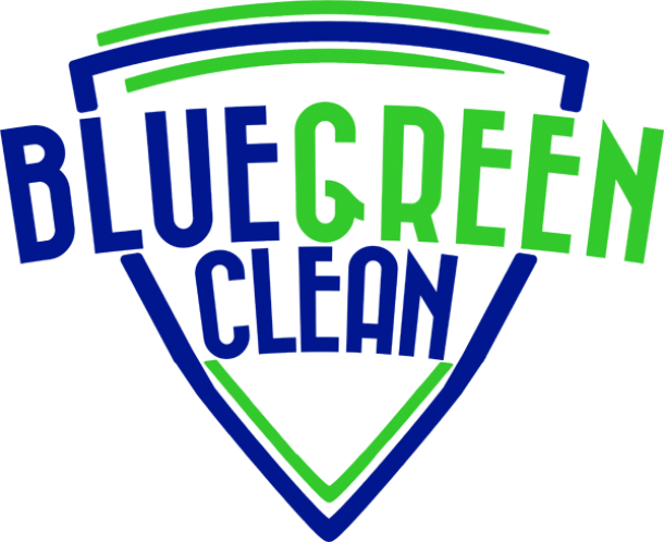 Blue Green Clean Logo