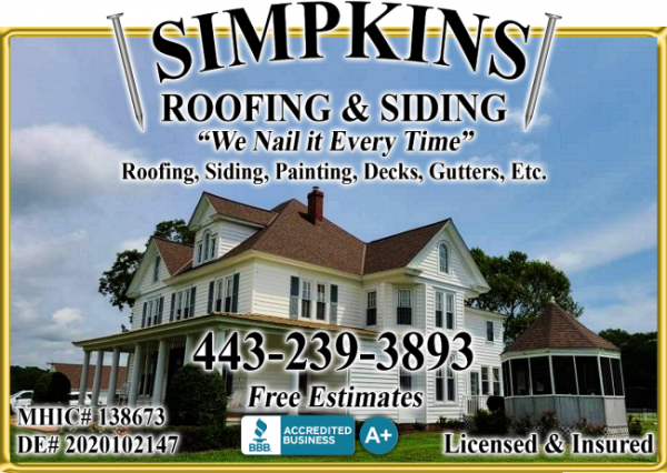 Simpkins Roofing & Siding LLC Logo