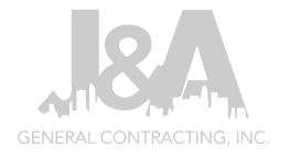 J & A General Contracting, Inc. Logo
