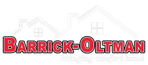 Barrick - Oltman, Inc. Heating and Cooling Logo