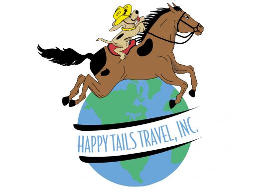 Happy Tails Travel, Inc. Logo