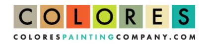 The Colores Painting Co., Inc. Logo