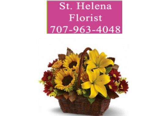St. Helena Florist Logo