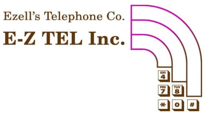 Ezell's Telephone Co E-Z TEL, Inc. Logo