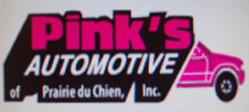 Pink's Automotive of Prairie du Chien, Inc. Logo