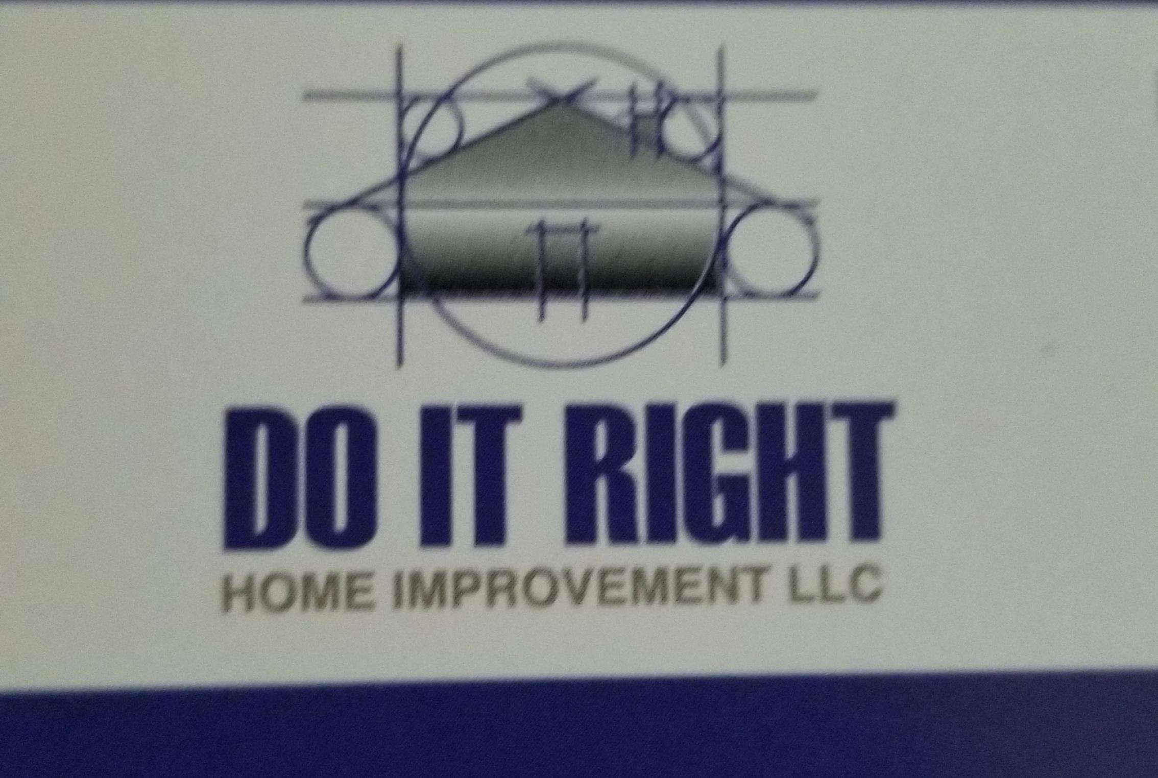 Do It Right Home Improvement Logo