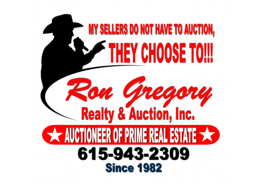 Ron Gregory Realty & Auction, Inc. Logo