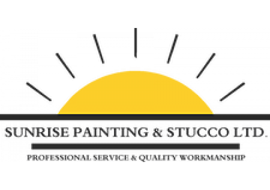 Sunrise Painting & Stucco Ltd. Logo