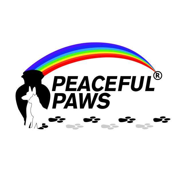 Peaceful Paws Memorial Services, LLC Logo