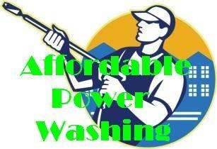 affordable pressure washing logo
