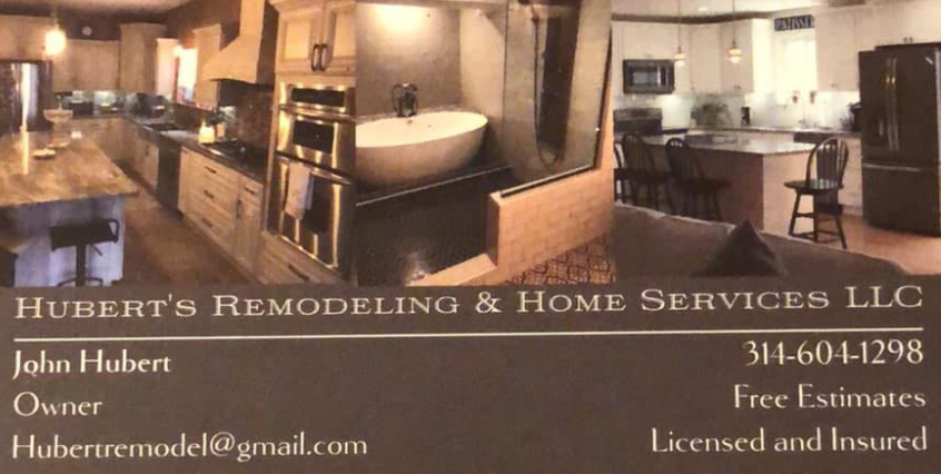 Hubert's Remodeling and Home Services LLC 	 Logo