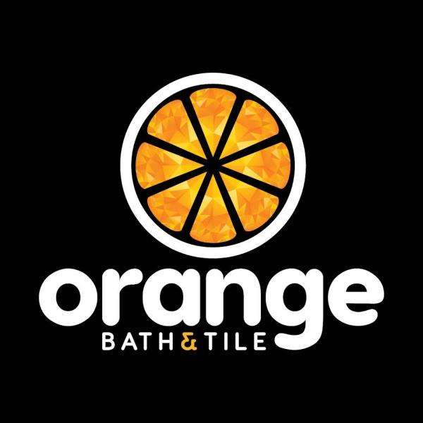 Orange Bath and Tile Logo