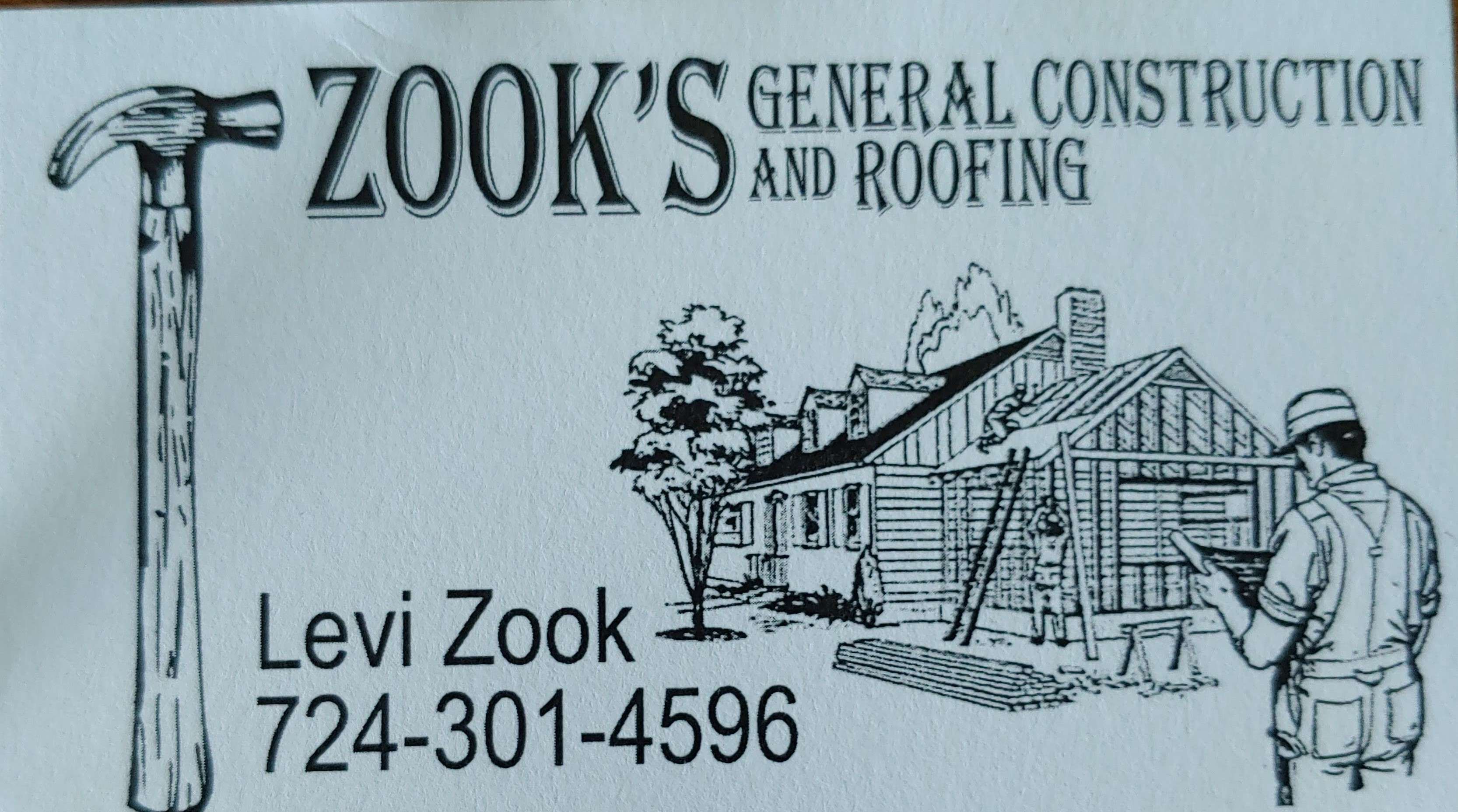 Zook's General Construction & Roofing Logo