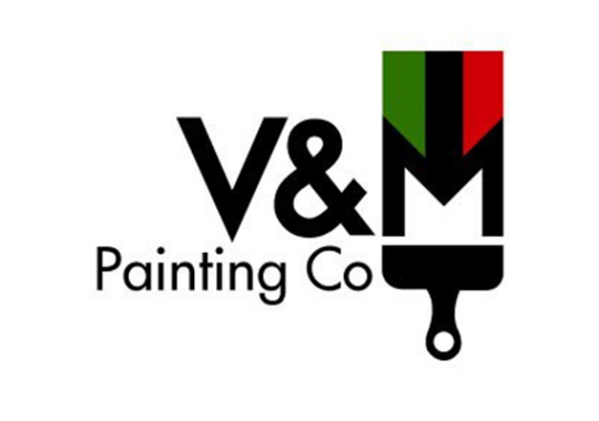 V&M Painting Company Logo