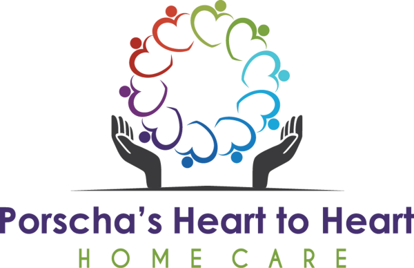 Porscha's Heart to Heart Home Care Logo