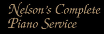 Nelson's Complete Piano Service  Logo