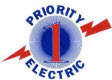 Priority 1 Electric Logo